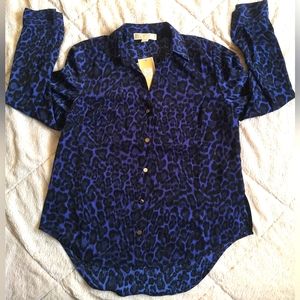 Michael Kors leopard blouse